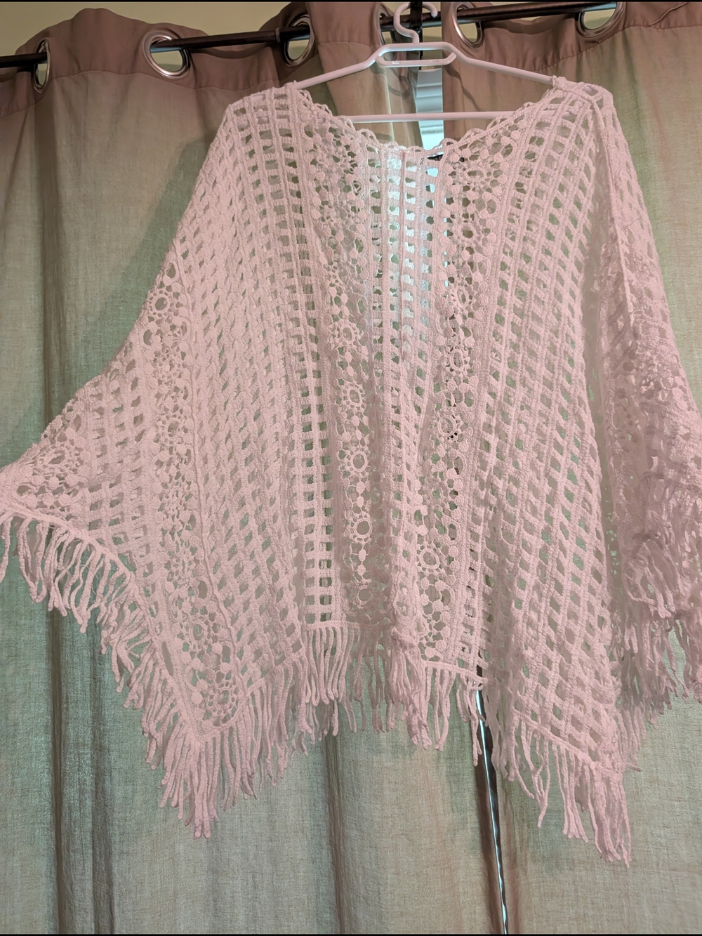 Crochet Fringe Poncho